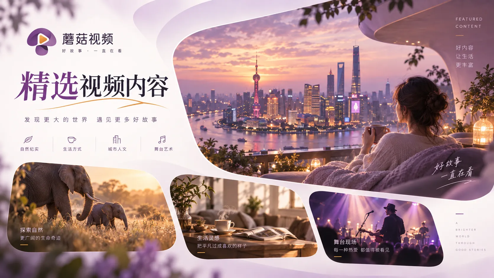 蘑菇视频编辑片单主题